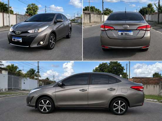 TOYOTA-YARIS-1.5 16V FLEX SEDAN XS CONNECT MULTIDRIVE TOYOTA-YARIS-2020