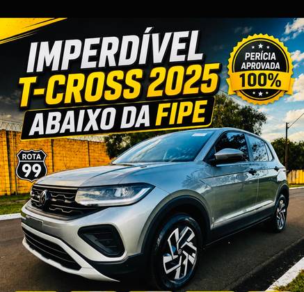 VOLKSWAGEN T-CROSS 1.0 200 TSI TOTAL FLEX COMFORTLINE AUTOMÁTICO