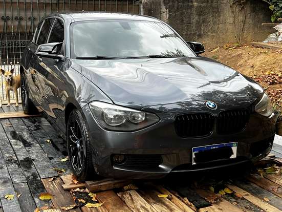 BMW-116i-1.6 16V TURBO GASOLINA 4P AUTOMÁTICO BMW-116i-2014
