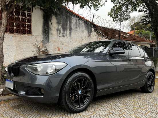 BMW-116i-1.6 16V TURBO GASOLINA 4P AUTOMÁTICO BMW-116i-2014