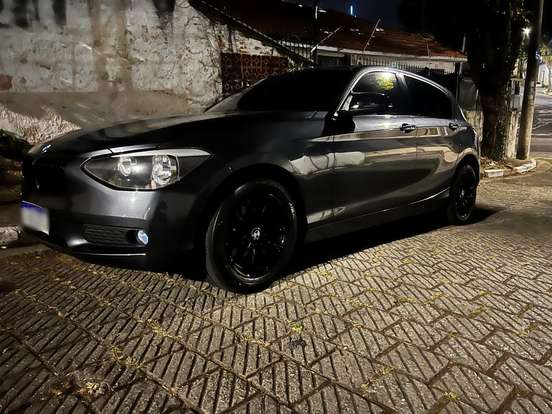 BMW-116i-1.6 16V TURBO GASOLINA 4P AUTOMÁTICO BMW-116i-2014