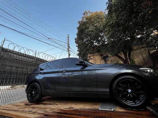 BMW-116i-1.6 16V TURBO GASOLINA 4P AUTOMÁTICO BMW-116i-2014
