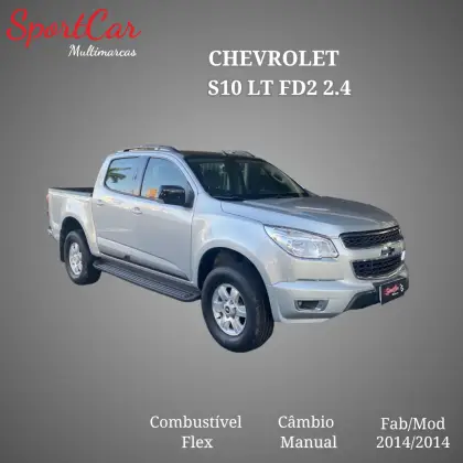 CHEVROLET S10 2.4 LT 4X2 CD 8V FLEX 4P MANUAL