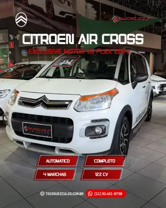 CITROËN AIRCROSS 1.6 EXCLUSIVE 16V FLEX 4P AUTOMÁTICO CITROËN AIRCROSS 1.6 EXCLUSIVE 16V FLEX 4P AUTOMÁTICO