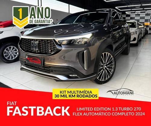 FIAT FASTBACK 1.3 TURBO 270 FLEX LIMITED EDITION AT6