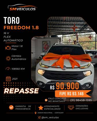 FIAT TORO 1.8 16V EVO FLEX FREEDOM AT6