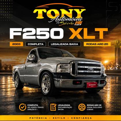 FORD F-250 4.2 XLT 4X2 CS TURBO DIESEL 2P MANUAL