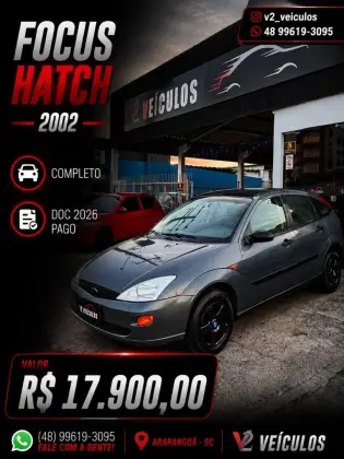 FORD FOCUS 1.8 GLX 16V GASOLINA 4P MANUAL FORD FOCUS 1.8 GLX 16V GASOLINA 4P MANUAL