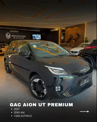 GAC AION UT 44,12 KW ELÉTRICO PREMIUM GAC AION UT 44,12 KW ELÉTRICO PREMIUM