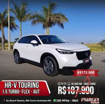 HONDA HR-V 1.5 DI I-VTEC TURBO FLEX TOURING CVT