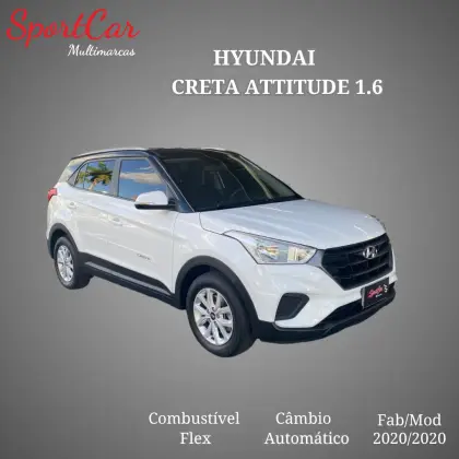 HYUNDAI CRETA 1.6 16V FLEX ATTITUDE AUTOMÁTICO