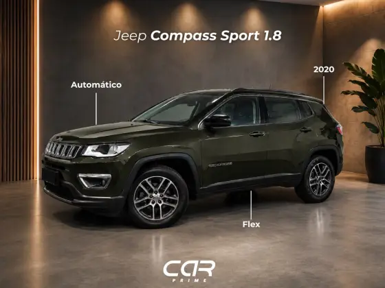 JEEP COMPASS 2.0 16V FLEX SPORT AUTOMÁTICO