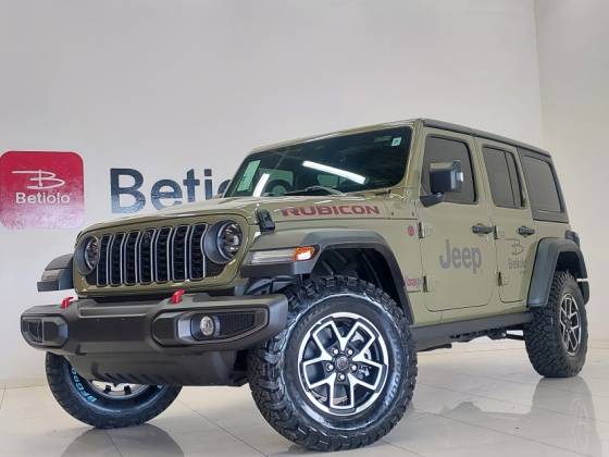 JEEP WRANGLER 2.0 TURBO GASOLINA RUBICON 4P 4X4 AT8