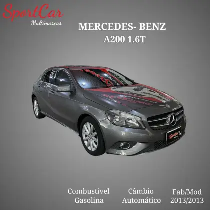MERCEDES-BENZ A 200 1.6 TURBO STYLE 16V GASOLINA 4P AUTOMÁTICO MERCEDES-BENZ A 200 1.6 TURBO STYLE 16V GASOLINA 4P AUTOMÁTICO