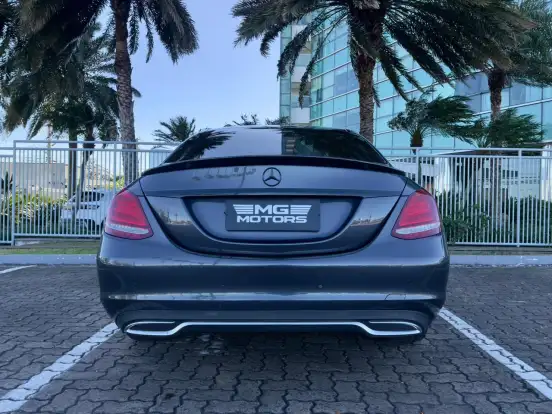 MERCEDES-BENZ-C 180-1.6 CGI 16V TURBO FLEX 4P AUTOMÁTICO MERCEDES-BENZ-C 180-2015