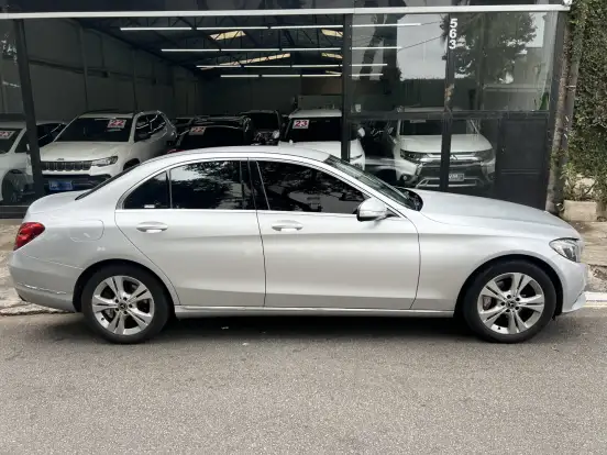 MERCEDES-BENZ-C 180-1.6 CGI AVANTGARDE 16V TURBO GASOLINA 4P AUTOMÁTICO MERCEDES-BENZ-C 180-2014