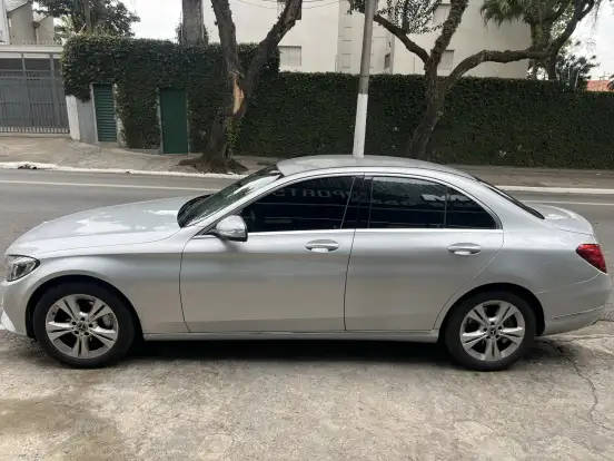 MERCEDES-BENZ-C 180-1.6 CGI AVANTGARDE 16V TURBO GASOLINA 4P AUTOMÁTICO MERCEDES-BENZ-C 180-2014