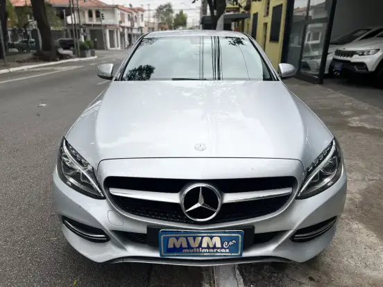 MERCEDES-BENZ-C 180-1.6 CGI AVANTGARDE 16V TURBO GASOLINA 4P AUTOMÁTICO MERCEDES-BENZ-C 180-2014