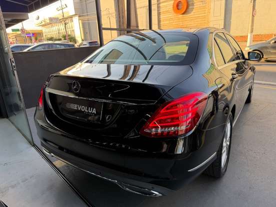MERCEDES-BENZ-C 180-1.6 CGI AVANTGARDE 16V TURBO GASOLINA 4P AUTOMÁTICO MERCEDES-BENZ-C 180-2014