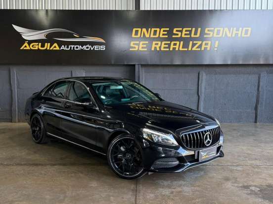 MERCEDES-BENZ-C 180-1.6 CGI EXCLUSIVE 16V TURBO GASOLINA 4P AUTOMÁTICO MERCEDES-BENZ-C 180-2015