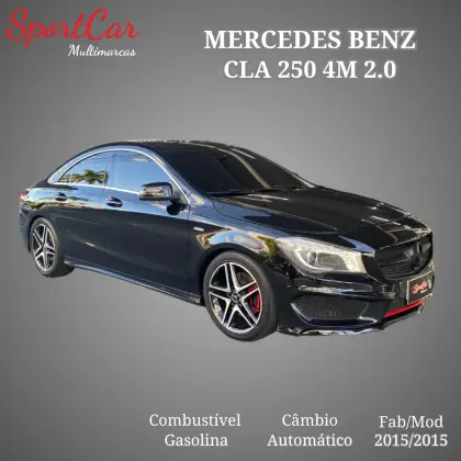MERCEDES-BENZ CLA 250 2.0 CGI GASOLINA SPORT 4MATIC 7G-DCT MERCEDES-BENZ CLA 250 2.0 CGI GASOLINA SPORT 4MATIC 7G-DCT