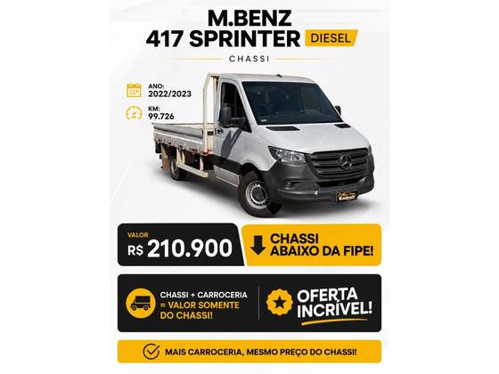 MERCEDES-BENZ SPRINTER 2.2 CDI DIESEL CHASSIS 416 LONGO MANUAL