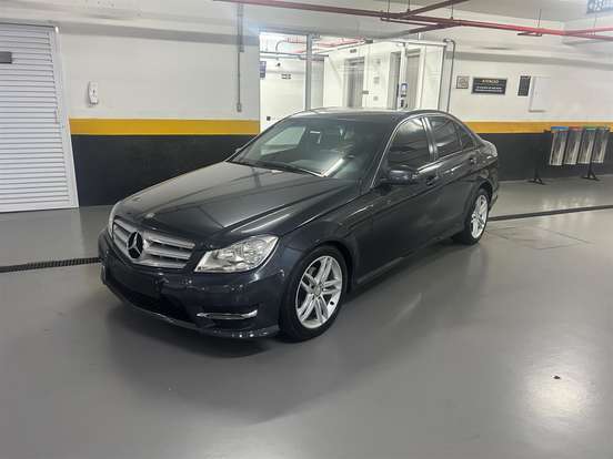 MERCEDES-BENZ-C 180-1.6 CGI SPORT 16V TURBO GASOLINA 4P AUTOMÁTICO MERCEDES-BENZ-C 180-2013