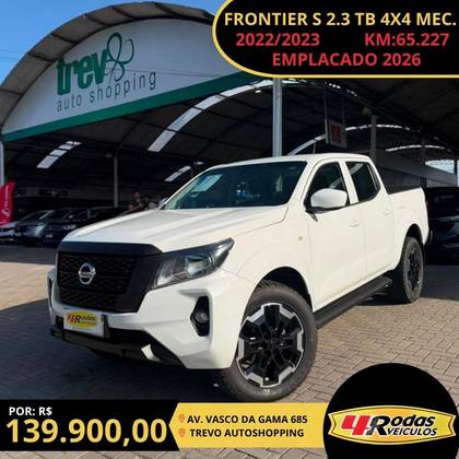 NISSAN FRONTIER 2.3 16V TURBO DIESEL S CD 4X4 MANUAL