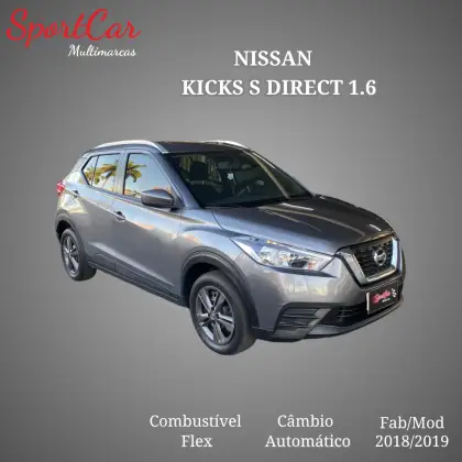 NISSAN KICKS 1.6 16V FLEXSTART S DIRECT 4P XTRONIC