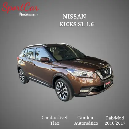 NISSAN KICKS 1.6 16V FLEXSTART SL 4P XTRONIC