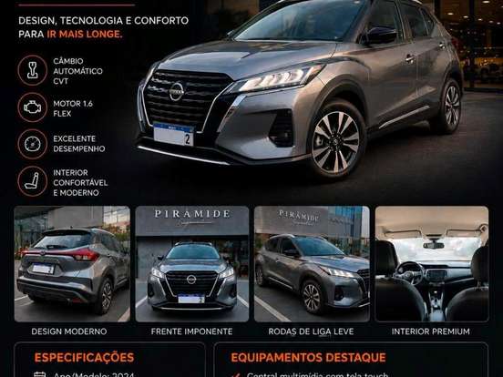 NISSAN-KICKS-1.6 16V FLEXSTART EXCLUSIVE XTRONIC NISSAN-KICKS-2024