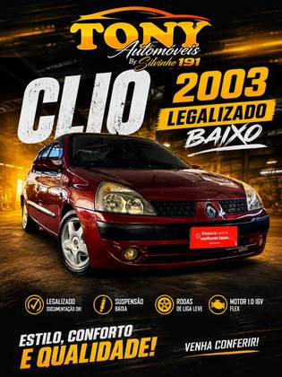 RENAULT CLIO 1.0 RT 16V GASOLINA 4P MANUAL