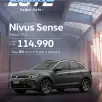 VOLKSWAGEN NIVUS 1.0 200 TSI TOTAL FLEX SENSE AUTOMÁTICO VOLKSWAGEN NIVUS 1.0 200 TSI TOTAL FLEX SENSE AUTOMÁTICO
