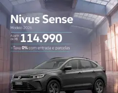 VOLKSWAGEN NIVUS 1.0 200 TSI TOTAL FLEX SENSE AUTOMÁTICO VOLKSWAGEN NIVUS 1.0 200 TSI TOTAL FLEX SENSE AUTOMÁTICO