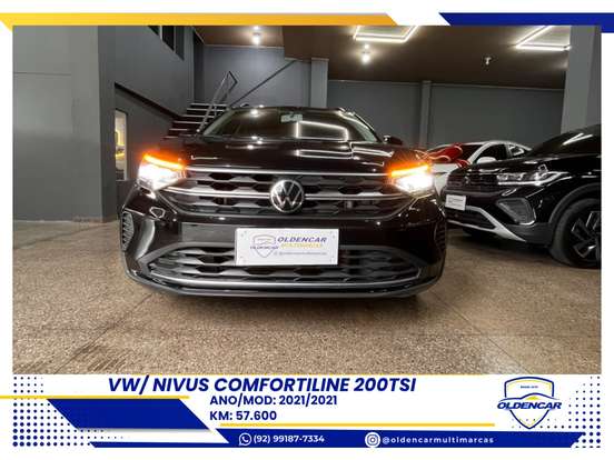 VOLKSWAGEN-NIVUS-1.0 200 TSI TOTAL FLEX COMFORTLINE AUTOMÁTICO VOLKSWAGEN-NIVUS-2021