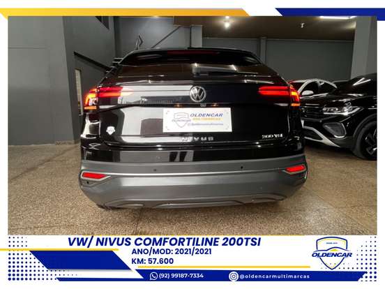 VOLKSWAGEN-NIVUS-1.0 200 TSI TOTAL FLEX COMFORTLINE AUTOMÁTICO VOLKSWAGEN-NIVUS-2021