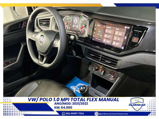 VOLKSWAGEN-POLO-1.0 MPI TOTAL FLEX MANUAL VOLKSWAGEN-POLO-2021