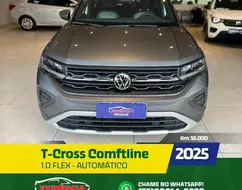 VOLKSWAGEN T-CROSS 1.0 200 TSI TOTAL FLEX COMFORTLINE AUTOMÁTICO VOLKSWAGEN T-CROSS 1.0 200 TSI TOTAL FLEX COMFORTLINE AUTOMÁTICO
