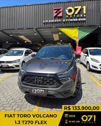 FIAT TORO 1.3 TURBO 270 FLEX VOLCANO AT6