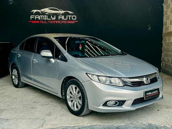 HONDA-CIVIC-1.8 LXS 16V FLEX 4P AUTOMÁTICO HONDA-CIVIC-2013