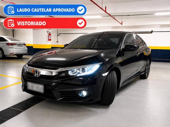 HONDA CIVIC 2.0 16V FLEXONE EXL 4P CVT