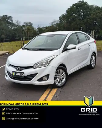 HYUNDAI HB20S 1.6 PREMIUM 16V FLEX 4P AUTOMÁTICO