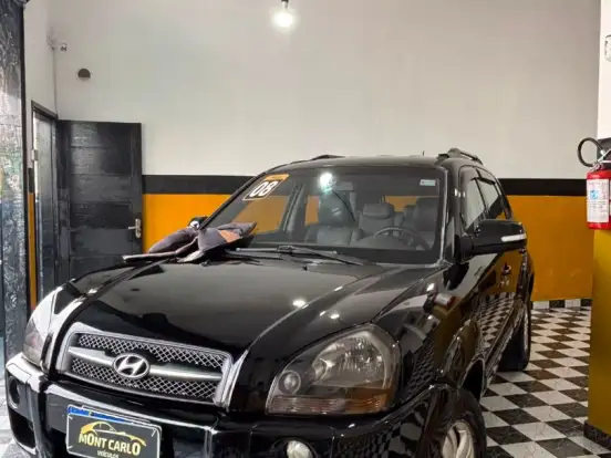 HYUNDAI-TUCSON-2.7 MPFI GLS 24V 180CV 4WD GASOLINA 4P AUTOMÁTICO HYUNDAI-TUCSON-2008