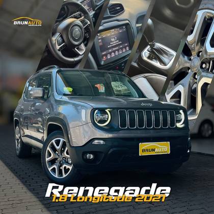JEEP RENEGADE 1.8 16V FLEX LONGITUDE 4P AUTOMÁTICO
