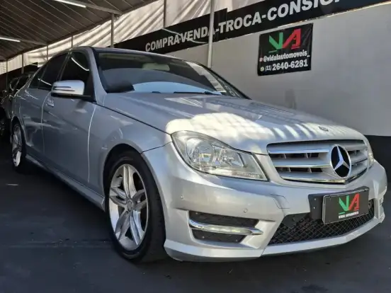 MERCEDES-BENZ-C 180-1.6 CGI SPORT 16V TURBO GASOLINA 4P AUTOMÁTICO MERCEDES-BENZ-C 180-2014