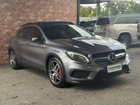 MERCEDES-BENZ-GLA 45 AMG-2.0 16V TURBO GASOLINA 4P AUTOMÁTICO MERCEDES-BENZ-GLA 45 AMG-2016