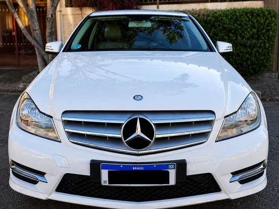 MERCEDES-BENZ-C 180-1.6 CGI SPORT 16V TURBO GASOLINA 4P AUTOMÁTICO MERCEDES-BENZ-C 180-2013