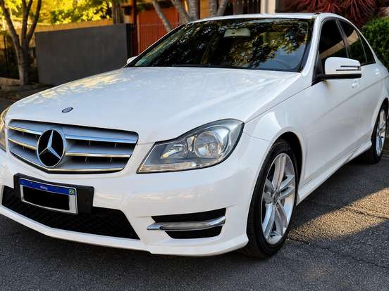 MERCEDES-BENZ-C 180-1.6 CGI SPORT 16V TURBO GASOLINA 4P AUTOMÁTICO MERCEDES-BENZ-C 180-2013