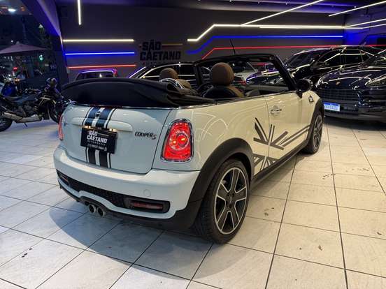 MINI-COOPER-1.6 S CABRIO 16V TURBO GASOLINA 2P AUTOMÁTICO MINI-COOPER-2014
