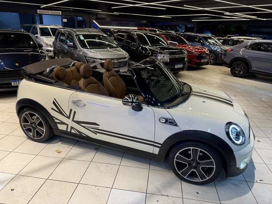 MINI-COOPER-1.6 S CABRIO 16V TURBO GASOLINA 2P AUTOMÁTICO MINI-COOPER-2014